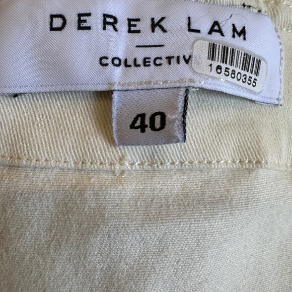 Derek Lam White Utility Mini Dress SIZE 4 Cotton Designer Casual Weekend $295 - Picture 7 of 10